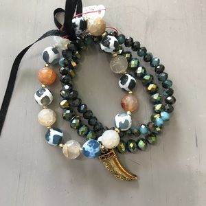 Set of 3 Stretch Bracelets